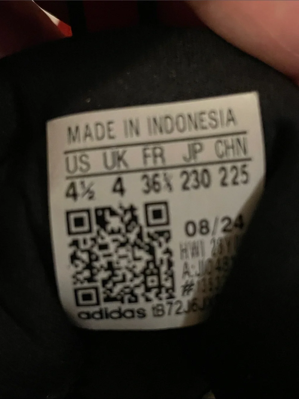 adidas Kids Bright Red Athletic Sneakers